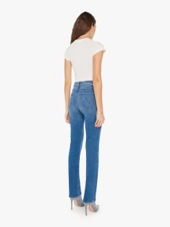 High Waisted Rider Skimp - Hue Are You? -Mother Denim 10064 686 HUE VW C FullBodyBack 3250