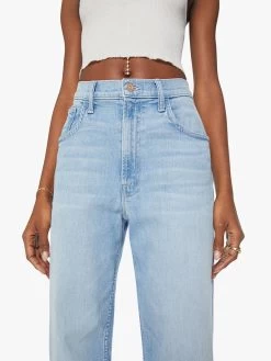 High Waisted Spinner Zip Heel - Norway Dude -Mother Denim 10348 1220 NWD 6557