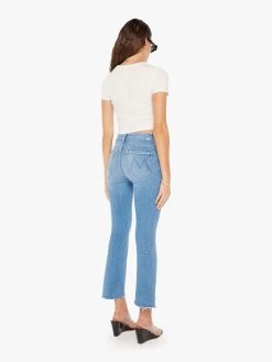 The Insider Crop Step Fray - Out Of The Blue -Mother Denim 1157 1008 OUT VW C FullBodyBack 3357