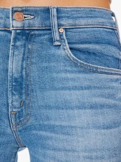 The Insider Crop Step Fray - Out Of The Blue -Mother Denim 1157 1008 OUT VW F Detail 3350