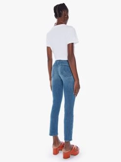 The Mid Rise Dazzler Ankle - Wish On A Star 13 The Mid Rise Dazzler Ankle - Wish On A Star -Mother Denim 1686 104 WOR 4104