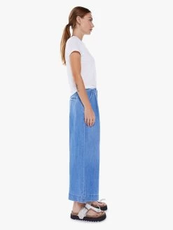 High Waisted Pouty Prep Ankle - Salt And Lime -Mother Denim 1968 1259 SLT 2543
