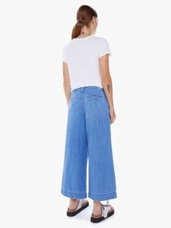 High Waisted Pouty Prep Ankle - Salt And Lime -Mother Denim 1968 1259 SLT 2553