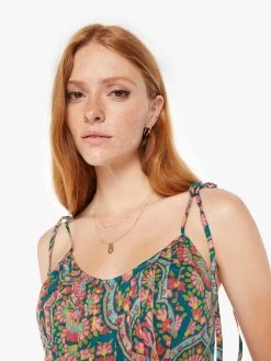 The Roam Free Tank - Under The Rug -Mother Denim 2151 1490 URG VW E Detail 3761