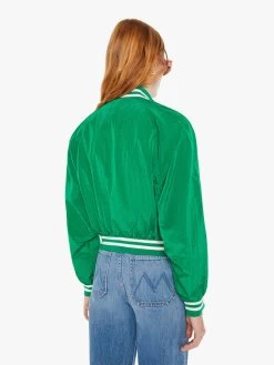 The Second Wind - Green Machine -Mother Denim 31206 1455 GMN VW C WaistUpBack 3256