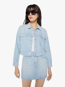 The Cropped Veteran Jacket - Lined Up