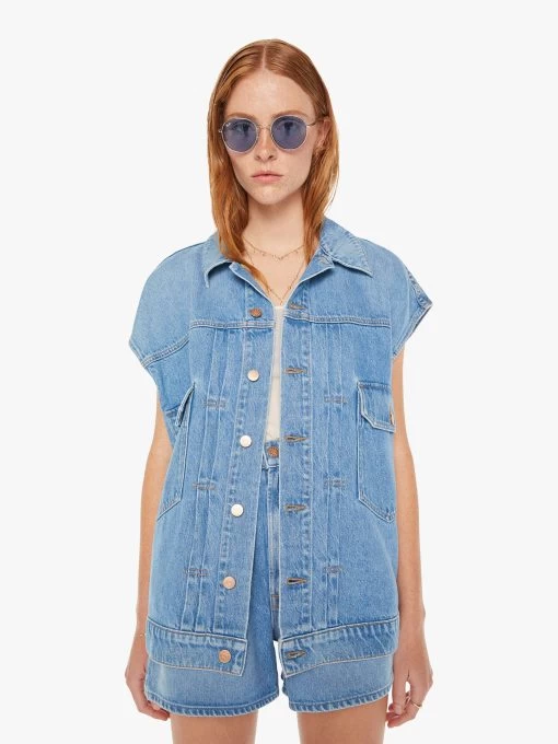 SNACKS! The Big Bite Vest - All You Can Eat -Mother Denim 3282 1321 AYE VW A WaistUpFront 4454