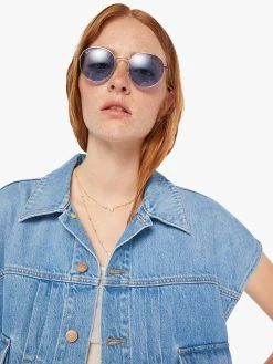 SNACKS! The Big Bite Vest - All You Can Eat -Mother Denim 3282 1321 AYE VW E Detail 4678