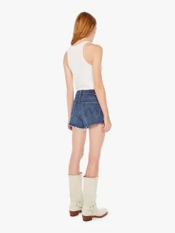 The Dodger Short Short Fray - Did You Bring Me Anything? 12 The Dodger Short Short Fray - Did You Bring Me Anything? -Mother Denim 4283 1396 DYT VW C FullBodyBack 3559