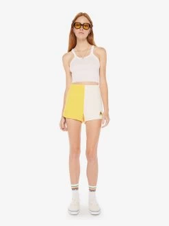 The Run Into Trouble Short - Primrose Yellow