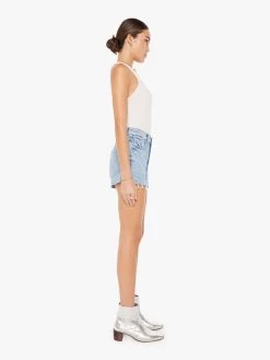 The Tomcat Kick Fray Short - Let Them Eat Cake -Mother Denim 4332 259 LCK VW B FullBodySide 4038