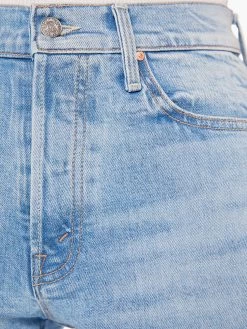 The Tomcat Kick Fray Short - Let Them Eat Cake -Mother Denim 4332 259 LCK VW F Detail 4022