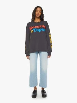 The Long Sleeve Lowdown - Records And Tapes -Mother Denim 6114 944 RCT VW D FullBodyFront 7099