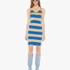The Chin Ups Mini Dress - Multi Navy Stripe -Mother Denim 81626 1497 NAB VW A WaistUpFront 4389 3afdde15 395c 4813 8102 df12fa66569d