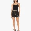 The Vagabond Mini Skirt - Fresh As A Daisy -Mother Denim 9441 1461 FDS VW A FullBodyFront 3228