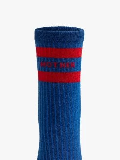 Baby Steps - MF Lurex Blue/Red -Mother Denim MOTHER FUCKER BABY STEPS 7001 1097 OLB F 4