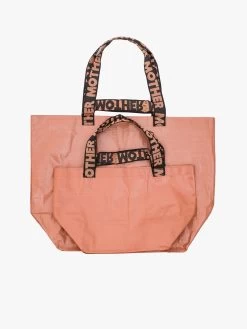 The Shopping Bag Duo - Rose Pink -Mother Denim T2133 611 NOC 0003F