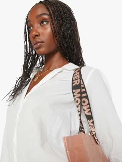 The Shopping Bag Duo - Rose Pink -Mother Denim T2133 611 NOC 5574