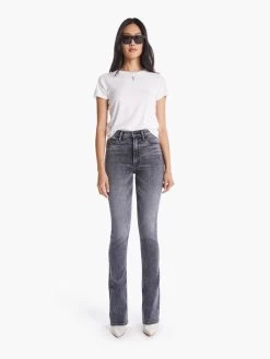 High Waisted Runaway - Train Stops -Mother Denim THEHIGHWAISTEDRUNAWAY TRAINSTOPS 1043 815 TRN 01579